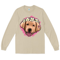 Mushroom jack russel floral kopyası Long Sleeve Tee - Jasminsmagicworld