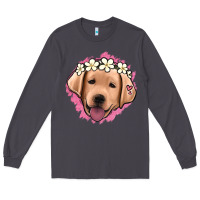Smoke jack russel floral kopyası Long Sleeve Tee - Jasminsmagicworld