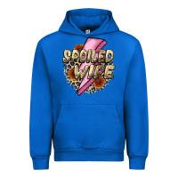 Cobalt Spoiled Wife Mother's Day Urban Hoodie - CowGirlArtShop