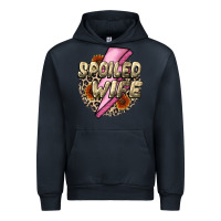 Navy Spoiled Wife Mother's Day Urban Hoodie - CowGirlArtShop