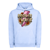 Pigment Grape Ice Spoiled Wife Mother's Day Urban Hoodie - CowGirlArtShop