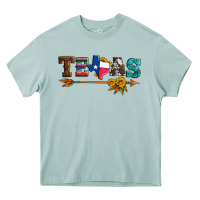 Arona texas with arrow and sunflowers Heavy Core Tee - Artiststas