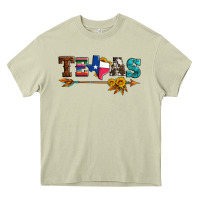 Mossy texas with arrow and sunflowers Heavy Core Tee - Artiststas