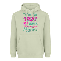 Matcha made in 1997, 25 years of being awesome Heavyweight Hoodie - Jasminsmagicworld