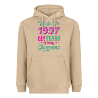 Mushroom made in 1997, 25 years of being awesome Heavyweight Hoodie - Jasminsmagicworld