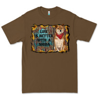 Cacao life is better with a shiba Premium Tee - RanaPortraitStore