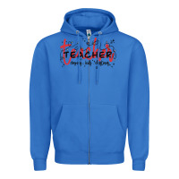 True Royal christmas teacher Zipper Hoodie - MaliasSmallBusiness