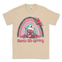 Mushroom nurse life spring rainbow Classic Tee - BarkalooDesign