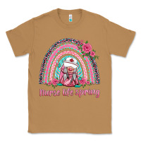 Toasted Coconut nurse life spring rainbow Classic Tee - BarkalooDesign
