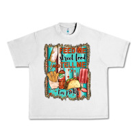 Lunar Rock feed me street food and tell me i'm pretty Urban Heavy Tee - JahusDesignShop