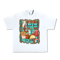 White feed me street food and tell me i'm pretty Urban Heavy Tee - JahusDesignShop