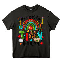 Asphalt it s a good day tiny humans Heavy Core Tee - texasbilliewilder