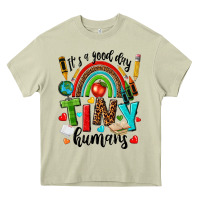 Mossy it s a good day tiny humans Heavy Core Tee - texasbilliewilder