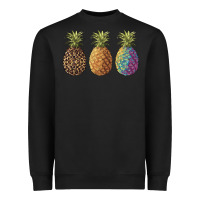 Black pineapples leopard tie dye summer Heavyweight Sweatshirt - Artiststas