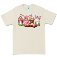Bone pig coffee cups Premium Tee - AdoDesignShop