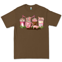 Cacao pig coffee cups Premium Tee - AdoDesignShop