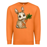 Carrot eastrt bunny carrot Premium Sweatshirt - RanaPortraitStore