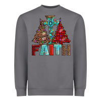 Storm cross and christmas trees Heavyweight Sweatshirt - AdoDesignShop