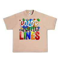Burro color outside the lines Urban Heavy Tee - AdoDesignShop