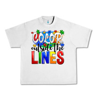 Lunar Rock color outside the lines Urban Heavy Tee - AdoDesignShop