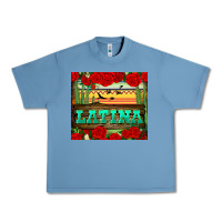Pebble Blue latina tumbler Urban Heavy Tee - BundleAndBundleShop