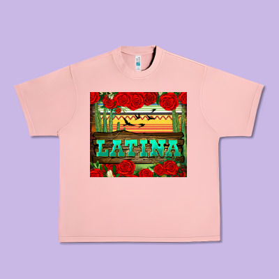 Latina Tumbler Urban Heavy Tee Designed By Bundleandbundleshop