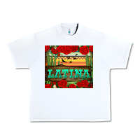 White latina tumbler Urban Heavy Tee - BundleAndBundleShop
