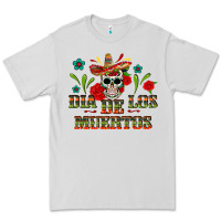 Dove Grey dia de los muertos Premium Tee - texasbilliewilder
