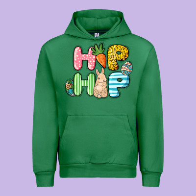Hip Hop Easter Day Urban Hoodie Designed By Howdyjamesfarm