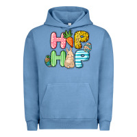 Pigment Pebble Blue Hip hop Easter Day Urban Hoodie - HowdyJamesFarm