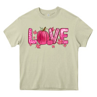 Mossy love breast cancer Heavy Core Tee - Zillion Design Studio