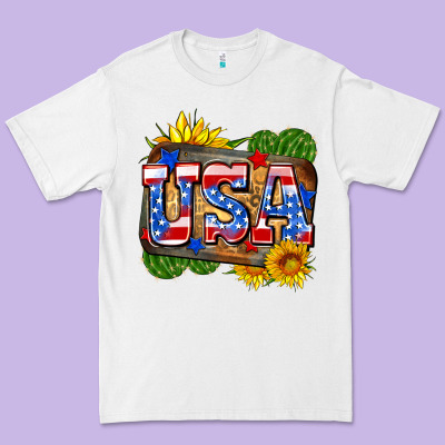 Usa Premium Tee Designed By Zillion Design Studio