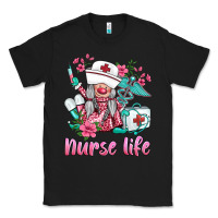 Black nurse gnomies nurse  life spring Classic Tee - BarkalooDesign