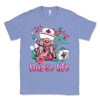 Colony Blue nurse gnomies nurse  life spring Classic Tee - BarkalooDesign