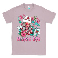 Lilac nurse gnomies nurse  life spring Classic Tee - BarkalooDesign