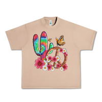 Burro cactus peace sign flowers and butterflys Urban Heavy Tee - Artiststas