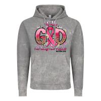 Cloud Rock breast cancer with god all things are possible Vintage Hoodie - Artiststas