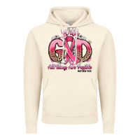 Vintage Artic breast cancer with god all things are possible Vintage Hoodie - Artiststas