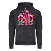 Vintage Black breast cancer with god all things are possible Vintage Hoodie - Artiststas