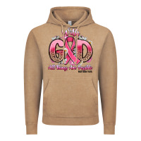 Vintage Coffee breast cancer with god all things are possible Vintage Hoodie - Artiststas