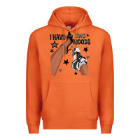 Carrot I Have Two Moods Black Sneakers Afro Girl Premium Hoodie - texasbilliewilder