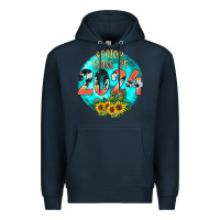 Navy class of 2024 senior Premium Hoodie - JahusDesignShop