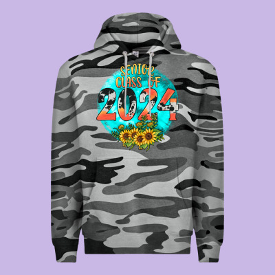 Class Of 2024 Senior Premium Hoodie Designed By Jahusdesignshop