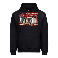 Black American junkie 4th of july Urban Hoodie - CowGirlArtShop