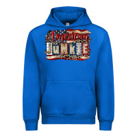 Cobalt American junkie 4th of july Urban Hoodie - CowGirlArtShop