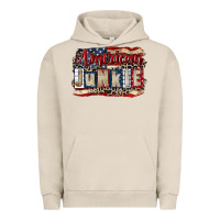Pigment French Oak American junkie 4th of july Urban Hoodie - CowGirlArtShop