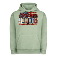 Pigment Oil Green American junkie 4th of july Urban Hoodie - CowGirlArtShop