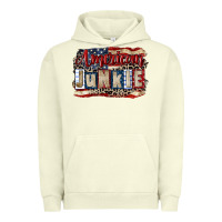 Pigment Pistachio American junkie 4th of july Urban Hoodie - CowGirlArtShop