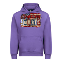 Tulip American junkie 4th of july Urban Hoodie - CowGirlArtShop
