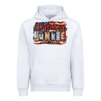 White American junkie 4th of july Urban Hoodie - CowGirlArtShop